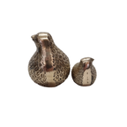 Mid Century Set Van 2 Messing Kwartels thumbnail 5