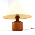Deense Teak Vintage Lamp Tafellamp thumbnail 6