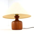 Deense Teak Vintage Lamp Tafellamp thumbnail 4