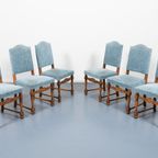 Provenance Oak Dining Set / Eetkamer Set / Eetkamerstoel / Eettafel From 1950’s thumbnail 11