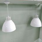 Hanglampen Industrieel Wit Boven En Onderlicht thumbnail 9