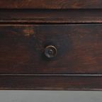 Schitterende Antieke Zuid Europese Kastanjehouten Salontafel Met 2 Lades thumbnail 11