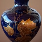 Vintage Plafoniere, Plafond Lamp, Facet Glas Lampje thumbnail 7