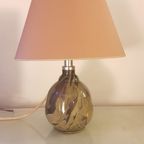 Rare Purple And Ochre Studio Glass Lamp Wmf Ikora 1930’S thumbnail 7