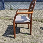 Set Van 6 Eetkamerstoelen - Holstebro Møbelfabrik Denemarken thumbnail 9