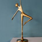 Vintage Messing Ballerina  Ballet Danseres Dame Vrouw Meisje thumbnail 5