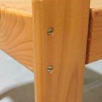 Vintage Mid Century Grenen Side Table Bijzettafel thumbnail 3