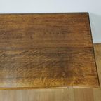 Landelijk, Brocante, Eiken Salontafeltje, Sidetable. 040601 thumbnail 12