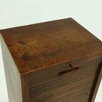 Art Deco Tambour Door Cabinet 1920s thumbnail 10