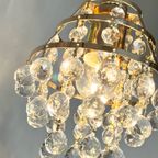 4 Beschikbaar ! Gemerkte Swarvski Hanglampen Vintage Kristal thumbnail 4