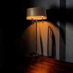 Vintage 'gouden' Staanlamp Met Franjes thumbnail 2