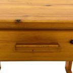 Vintage Pinewood Grenen Nachtkastje Compact Design thumbnail 10