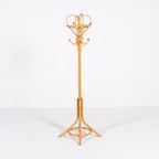 Italian Bamboo-rattan Coat Hanger, 1980’s thumbnail 3