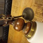 Klassiek Hanglamp Met Chique Glazen Kap thumbnail 4