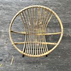 Rohé Noordwolde Rotan Bamboe Fauteuil 1960 thumbnail 17