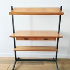Vintage Modulair, Vrijstaand Wandsysteem, Secretaire Olof Pira thumbnail 4