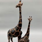Set Vintage Houten Giraffen thumbnail 7