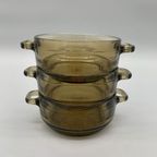Set Arcoroc Soepkommen Rookglas 3 Stuks thumbnail 3