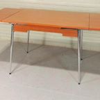 Vintage Formica Uitschuifbare Eettafel thumbnail 15