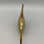 Mid Century Grote Messing Maanvis thumbnail 7