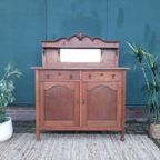 Art Deco Kastje Eiken Dressoir Commode Wastafelkastje thumbnail 18