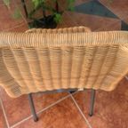 Rotan Design Eetkamerstoel Dirk Van Sliedrecht Rohe. thumbnail 6
