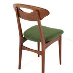 Set 4 Eetkamerstoelen Vintage Stoelen Nieuw Bekleed Gerestaureerd thumbnail 4