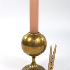 Vintage Messing Kandelaar – Bol thumbnail 3