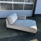4x6 sofa - X5 Chaise Longue (rechts) Lichtbeige Velours thumbnail 4