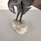 Metalen Sculptuur Van Een Roofvogel thumbnail 8