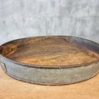 Antieke Zinken Tray Dienblad Xxl Plantenbak 92 Cm thumbnail 4