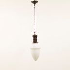 Art Deco Opaline Hanglamp thumbnail 2