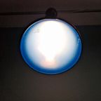 Bauhaus-hanglamp In Opaline En Blauw Gesatineerd Glas, 1920 thumbnail 13
