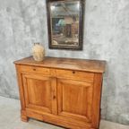 Antieke Kast Commode 19E Eeuws Kersenhout 113X140 Cm thumbnail 14