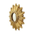Kleine Sunburst Spiegel Bladgoud Convex Zonnespiegel 25cm thumbnail 12