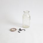 Antique Glass Apotecary Jar With Clamp By Wheaton Usa, 1888 thumbnail 10
