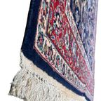 Handgeknoopt Perzisch Kashan Vloerkleed 195X290Cm - Vintage Wol Tapijt - Donkerblauw Rood - Relving thumbnail 9