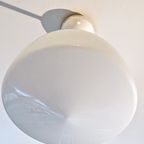 Vintage Opaline Hanglamp Van "Gispen/Giso" Jaren 50S thumbnail 2