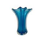 Glazen Vintage Murano Vaas, Jaren 50 thumbnail 2