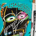 Jean Michel Basquiat (1960-1988) Ishatar 1983, Licensed By Artestar Ny thumbnail 5