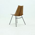 Rare Model 218 Slat Chair By Rohé Noordwolde The Netherlands 1961 thumbnail 5