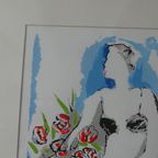 Sylvia Kristel Zeefdrukken thumbnail 3