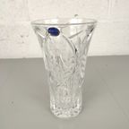 Boheemse Kristallen Vaas Met Bloemen thumbnail 6