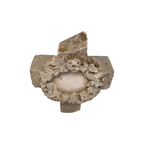 Oude Frans Zandstenen Graf Ornament, 1e Helft 20e Eeuw thumbnail 6