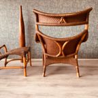 Lounge Chair And Footstool Designed By Yuzuru Yamakawa thumbnail 10