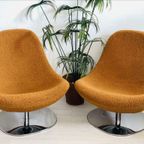 Vintage Ikea Draaifauteuil Tirup Swivel Egg Chair Teddy Prijs Per Stuk! thumbnail 3