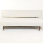 Vintage Rob Parry Slaapbank Gestoffeerd Ploegstof Crème thumbnail 10