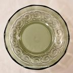 Val Saint Lambert Schaal Rosette Groen, Luxval Serie 1935 thumbnail 4