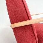 Gerenoveerde Jindrich Halabala Fauteuil, 1950’ thumbnail 7