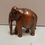 Vintage Houten Olifant thumbnail 2